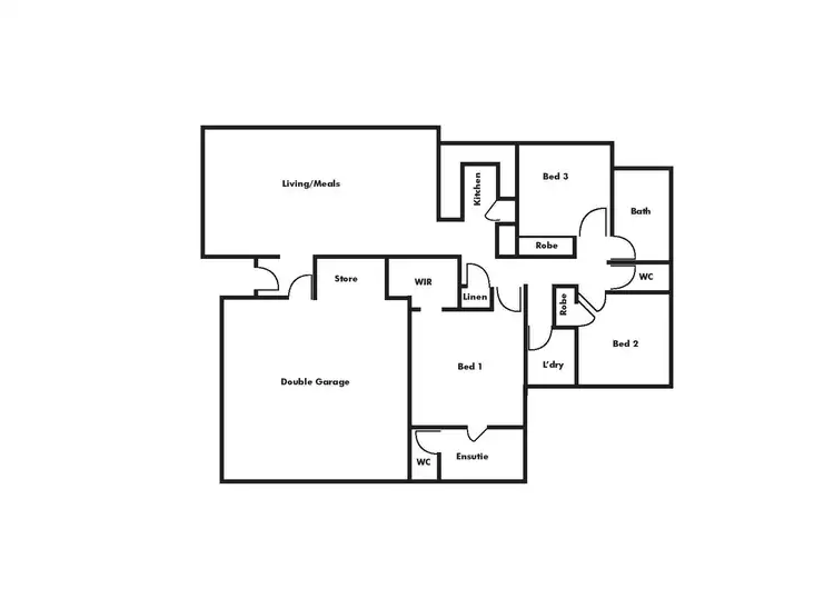 Floorplan of Homely house listing, 3/39 Phoenix Road, Spearwood WA 6163