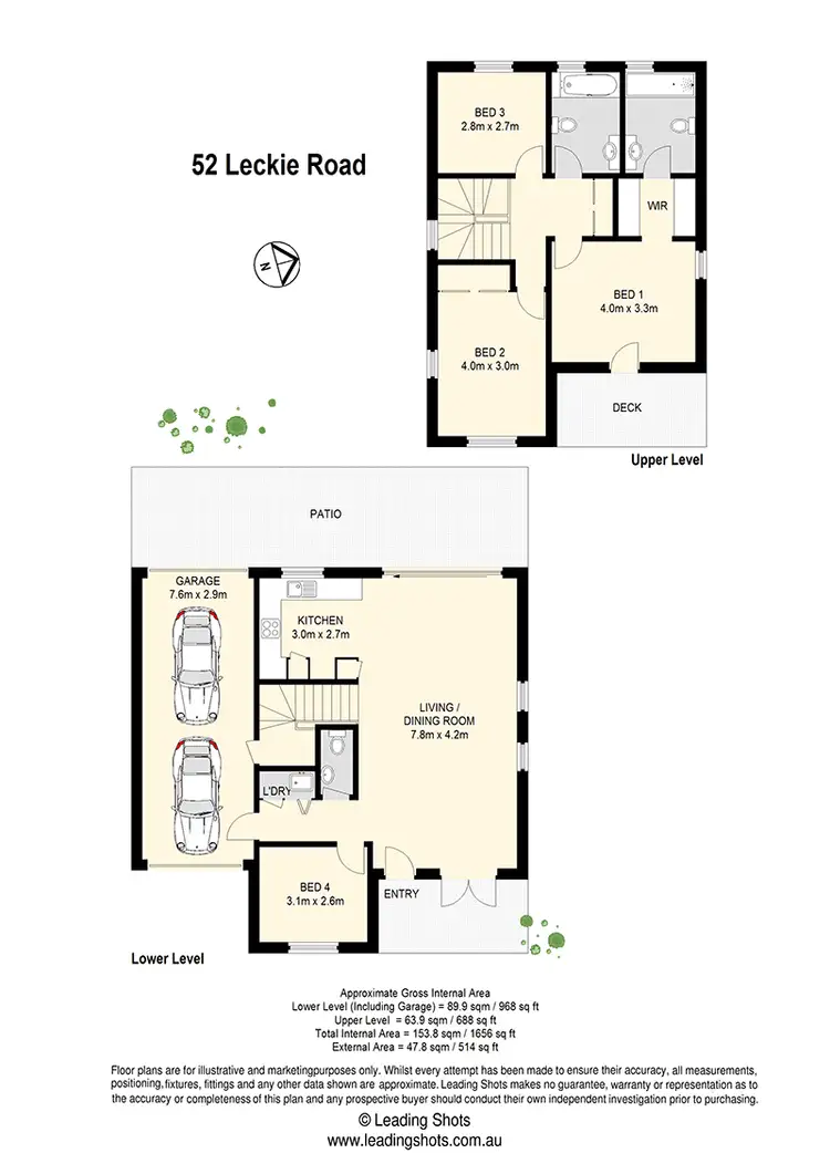 Floorplan of Homely house listing, 52 Leckie Road, Kedron QLD 4031