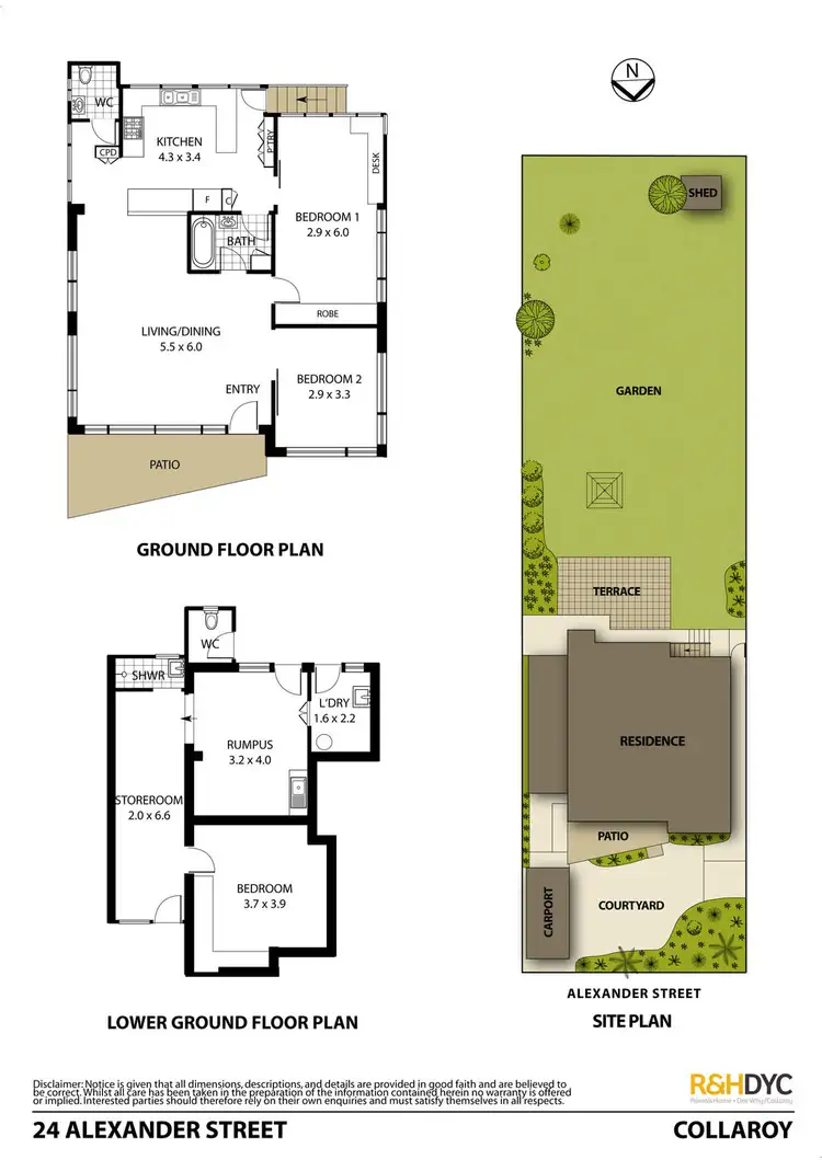 Floorplan of Homely house listing, 24 Alexander Street, Collaroy NSW 2097