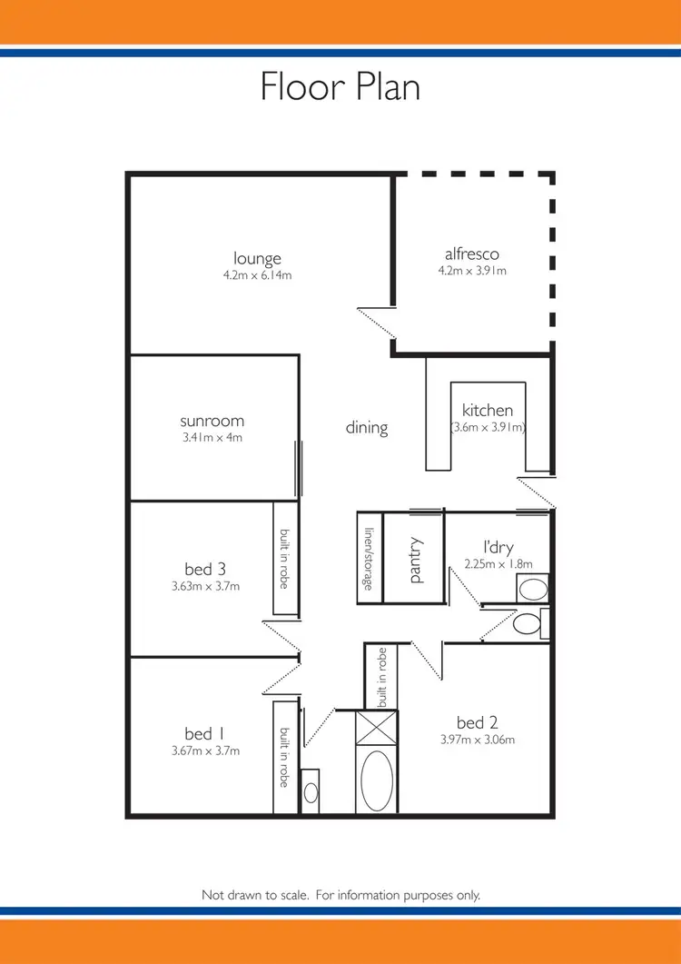 Floorplan of Homely house listing, 659 Clarkson's Road, Naracoorte SA 5271