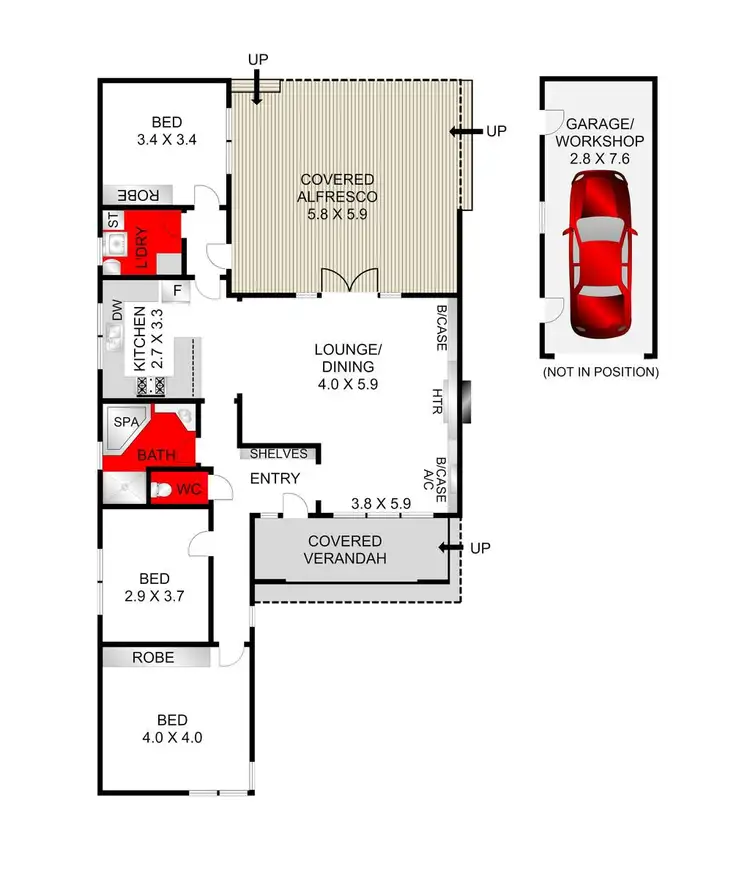 Floorplan of Homely house listing, 20 Panorama Road, Herne Hill VIC 3218