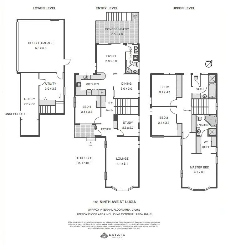 Floorplan of Homely house listing, 141 Ninth Avenue, St Lucia QLD 4067
