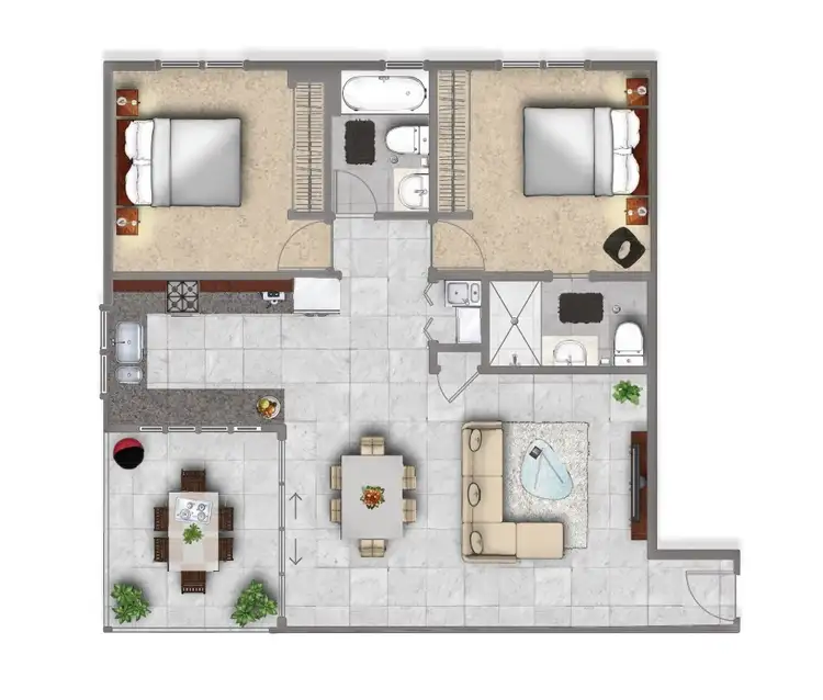 Floorplan of Homely apartment listing, 18 / 22 Dwyer Street, Nundah QLD 4012