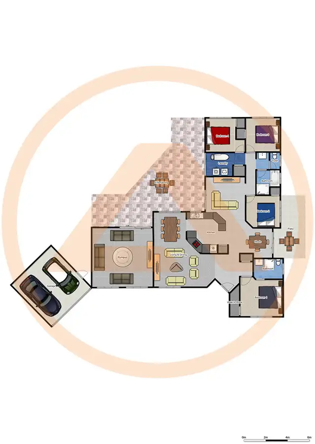Floorplan of Homely house listing, 25 Viewbank Ct, Beenleigh QLD 4207