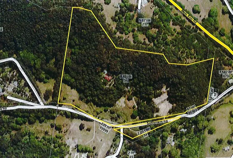 Floorplan of Homely rural property listing, 34 Settlement Rd, Main Arm NSW 2482