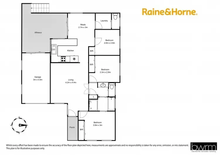 Floorplan of Homely house listing, 52 Riverview Crescent, Catalina NSW 2536