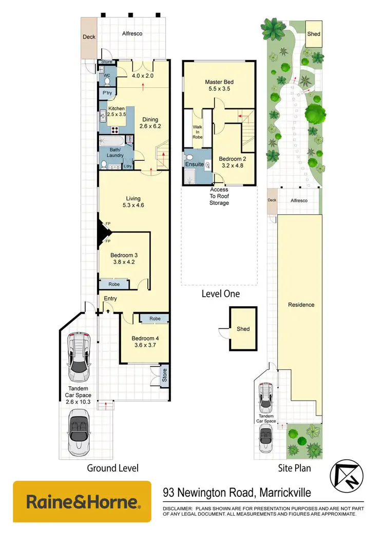 Floorplan of Homely house listing, 93 Newington Rd, Marrickville NSW 2204