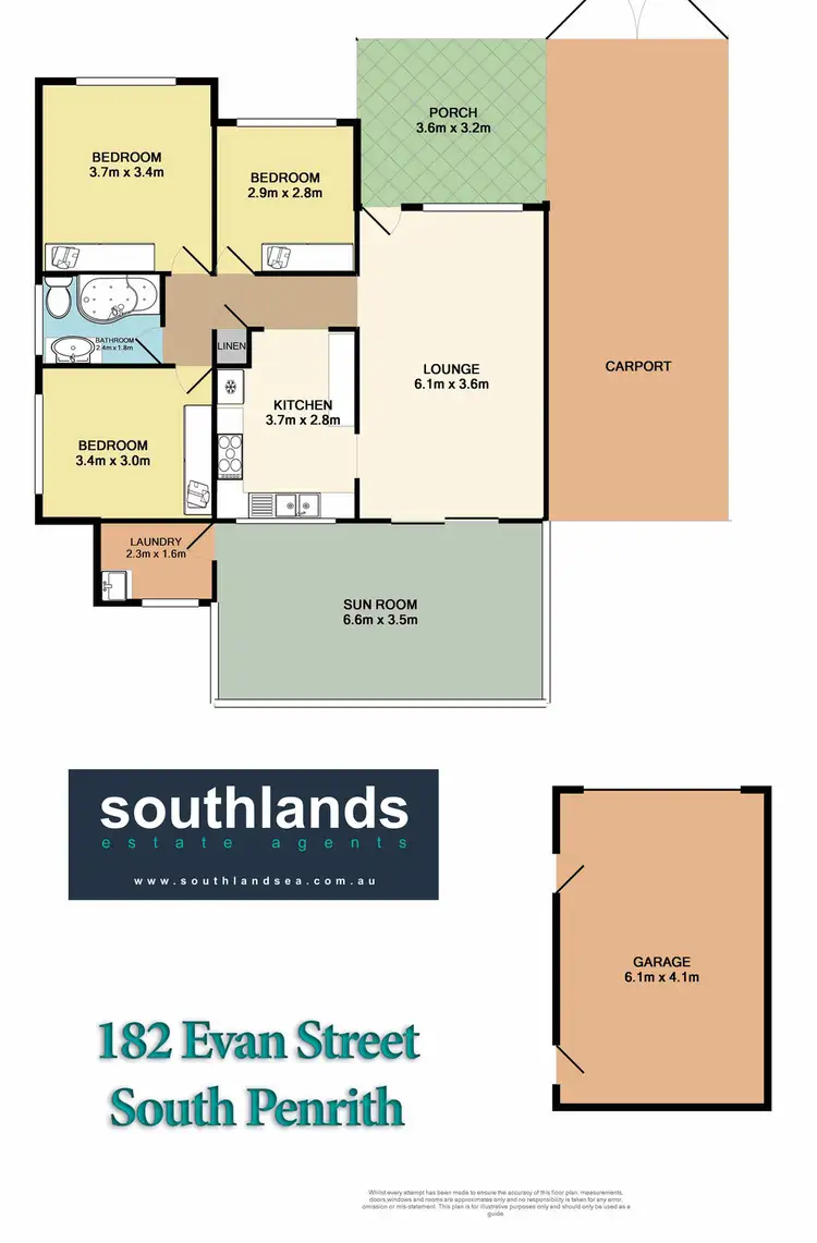 Floorplan of Homely house listing, 182 Evan Street, South Penrith NSW 2750
