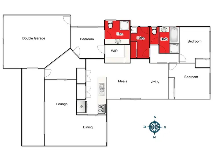 Floorplan of Homely house listing, 1 The Esperance, Lara VIC 3212