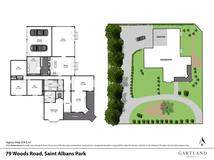 Floorplan of Homely house listing, 79-81 Woods Road, St Albans Park VIC 3219