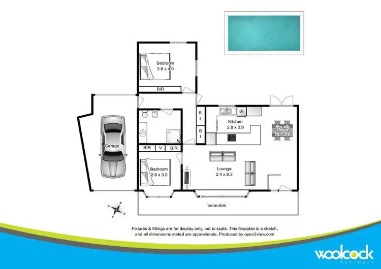 Floorplan of Homely unit listing, 11B Lincoln Street, Kings Meadows TAS 7249