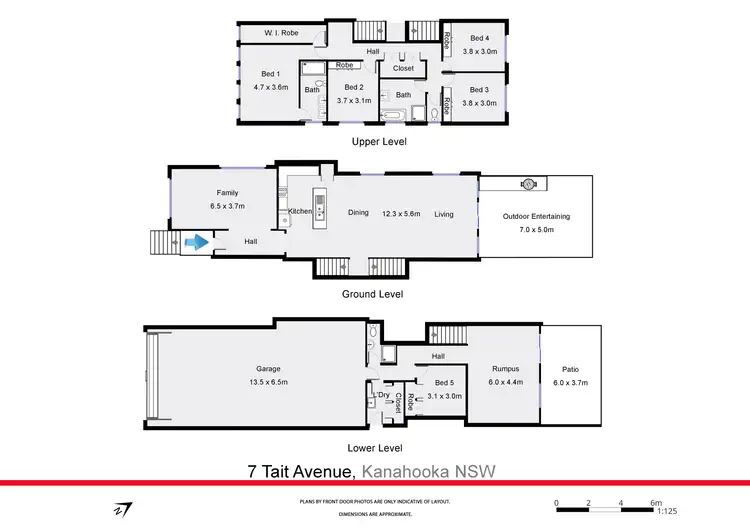 Floorplan of Homely house listing, 7 Tait Avenue, Kanahooka NSW 2530