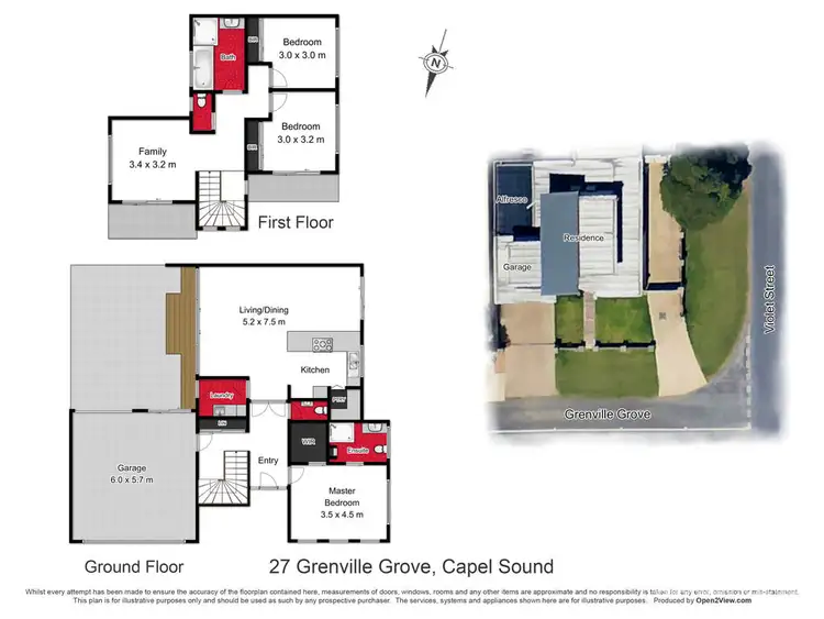 Floorplan of Homely house listing, 27 Grenville Grove, Capel Sound VIC 3940
