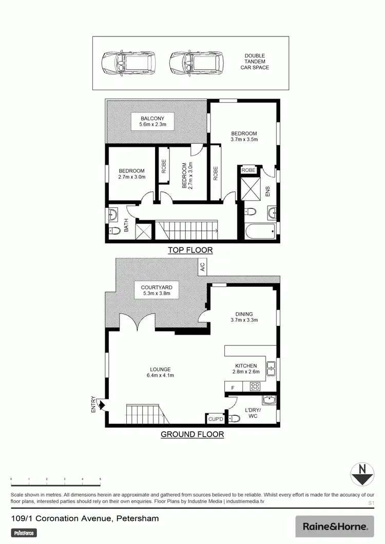 Floorplan of Homely house listing, 109/1-3 Coronation Ave, Petersham NSW 2049
