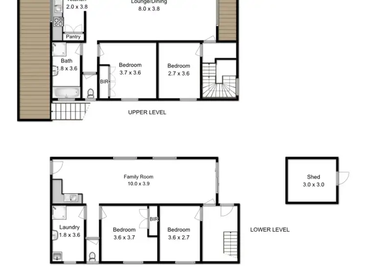 Floorplan of Homely house listing, 50 Wellington Street, Swansea TAS 7190