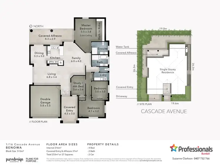 Floorplan of Homely house listing, 1/16 Cascade Avenue, Benowa QLD 4217