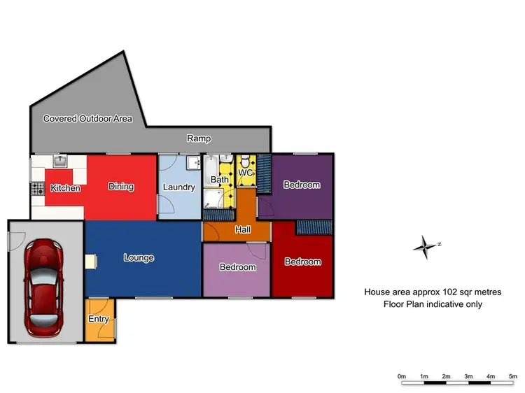 Floorplan of Homely house listing, 10 Morobe Place, Orange NSW 2800