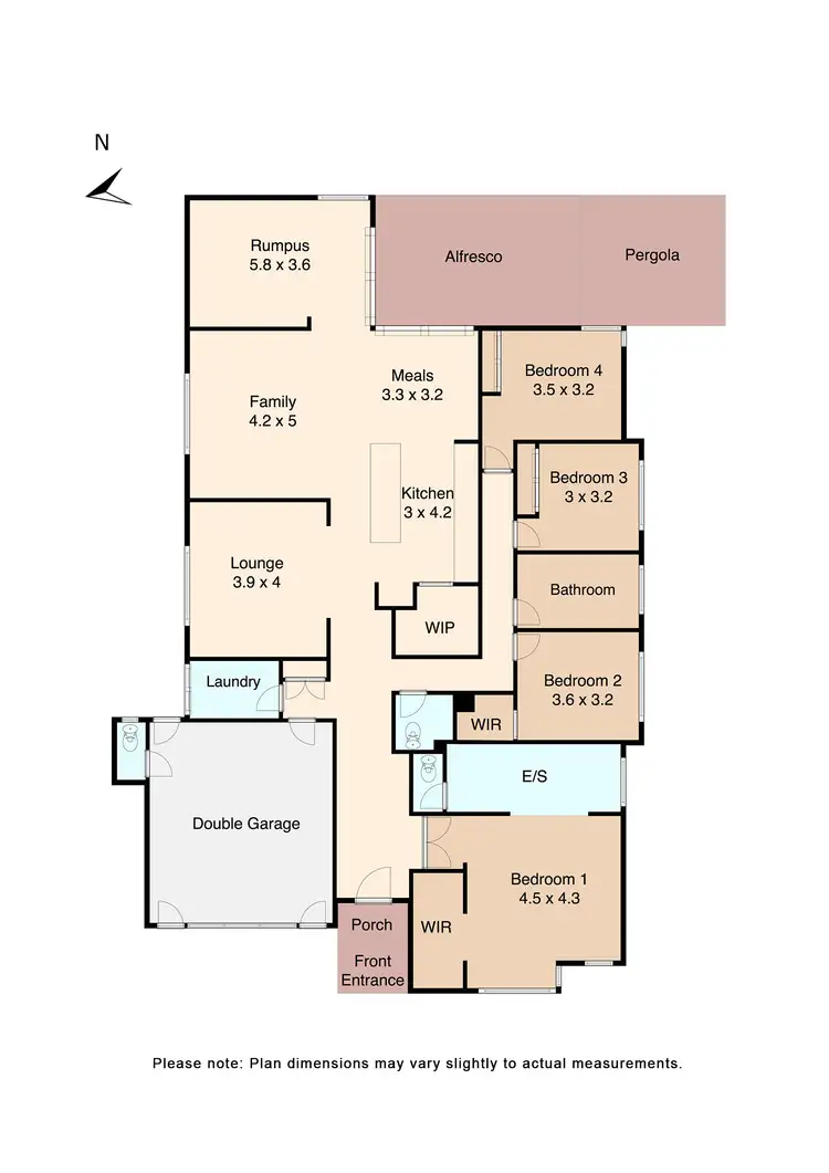 Floorplan of Homely house listing, 2 Eleanor Drive, Lucas VIC 3350