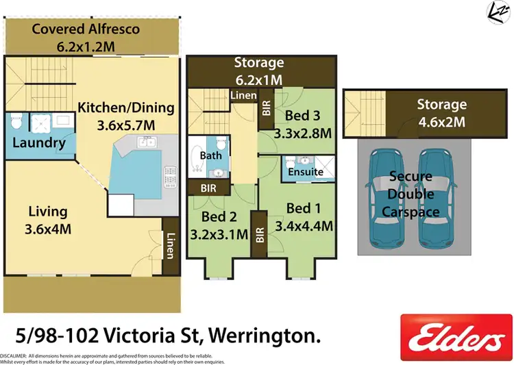 Floorplan of Homely house listing, 5/98-102 Victoria Street, Werrington NSW 2747