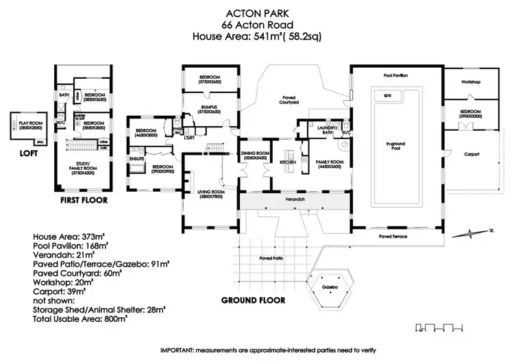 Floorplan of Homely house listing, 66 Acton Road, Acton Park TAS 7170