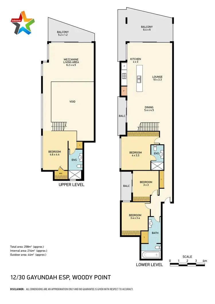 Floorplan of Homely unit listing, 12/30 Gayundah Esplanade, Woody Point QLD 4019