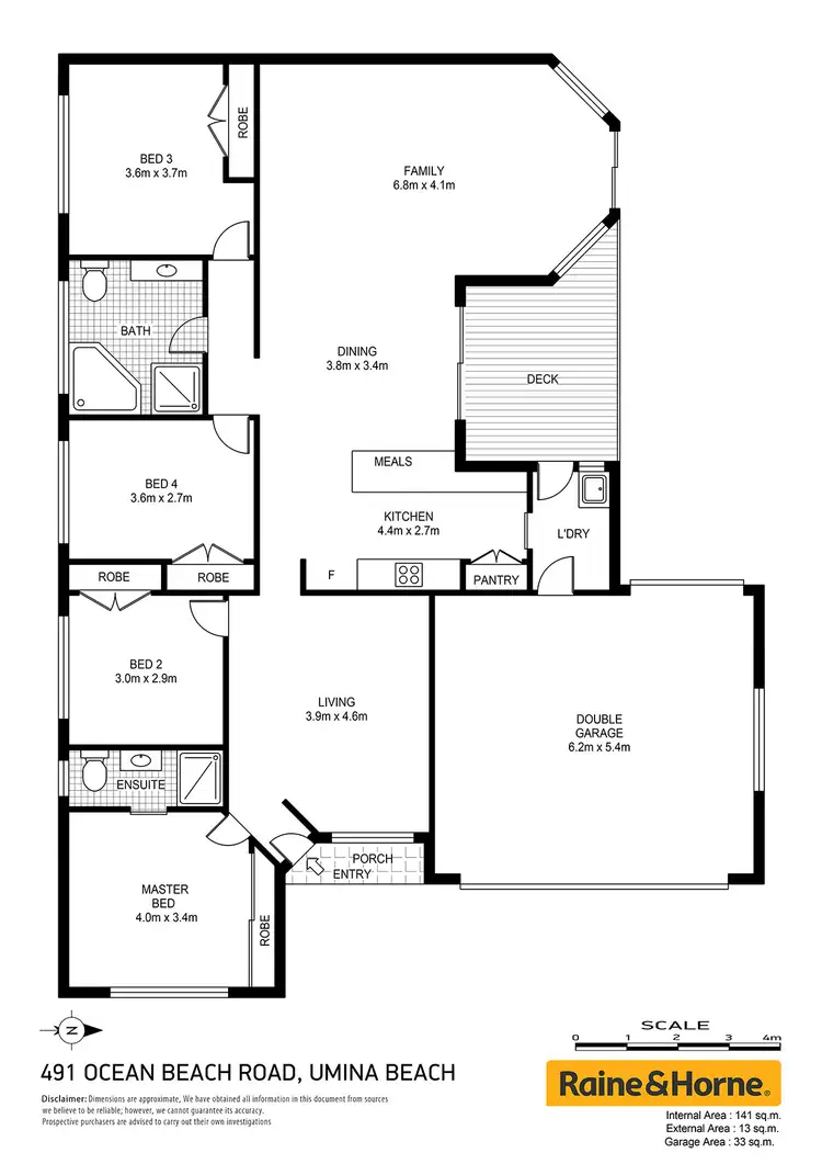 Floorplan of Homely house listing, 491 Ocean Beach Road, Umina Beach NSW 2257