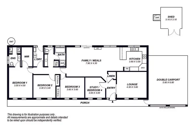 Floorplan of Homely house listing, 15 Holmes Street, Old Noarlunga SA 5168