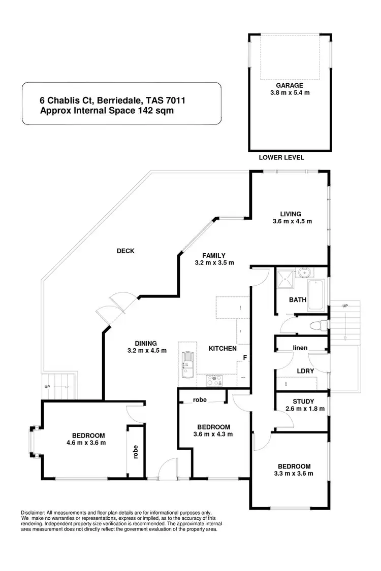 Floorplan of Homely house listing, 6 Chablis Court, Berriedale TAS 7011