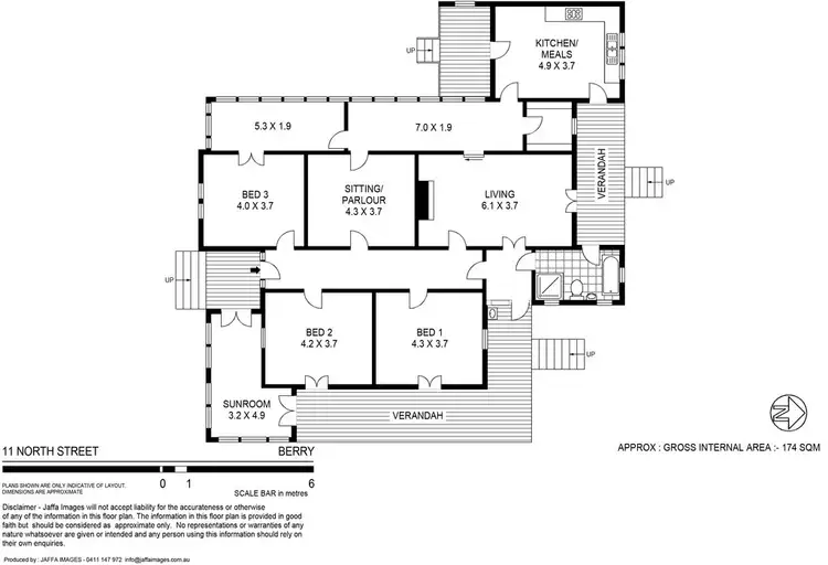 Floorplan of Homely house listing, 11 North Street, Berry NSW 2535