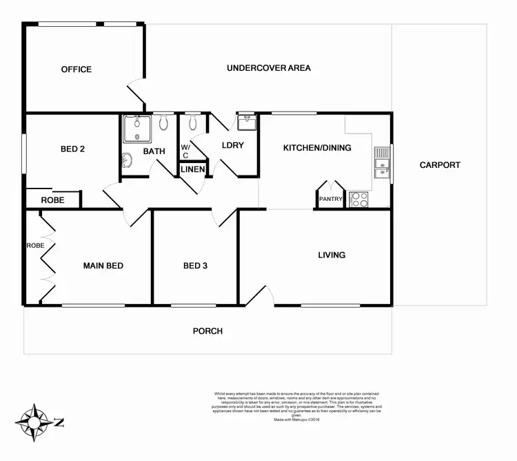 Floorplan of Homely house listing, 17 Hunter Street, Largs NSW 2320
