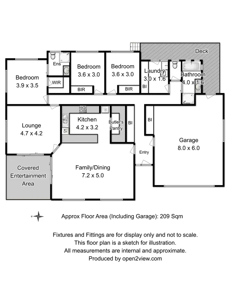 Floorplan of Homely house listing, 17 Queens Parade, Kingston TAS 7050