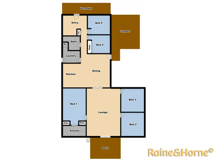 Floorplan of Homely house listing, 13 Chambers Street, Geurie NSW 2818