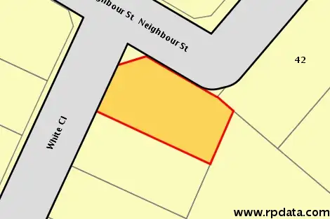 Floorplan of Homely land listing, 1 (Lot 64) White Close, Encounter Bay SA 5211