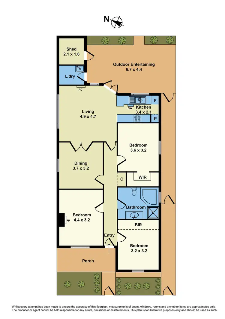 Floorplan of Homely house listing, 192 Melbourne Rd, Williamstown VIC 3016
