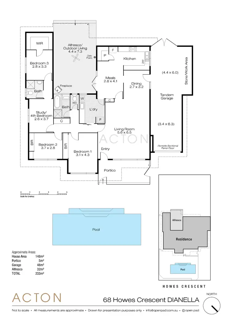 Floorplan of Homely house listing, 68 Howes Crescent, Dianella WA 6059
