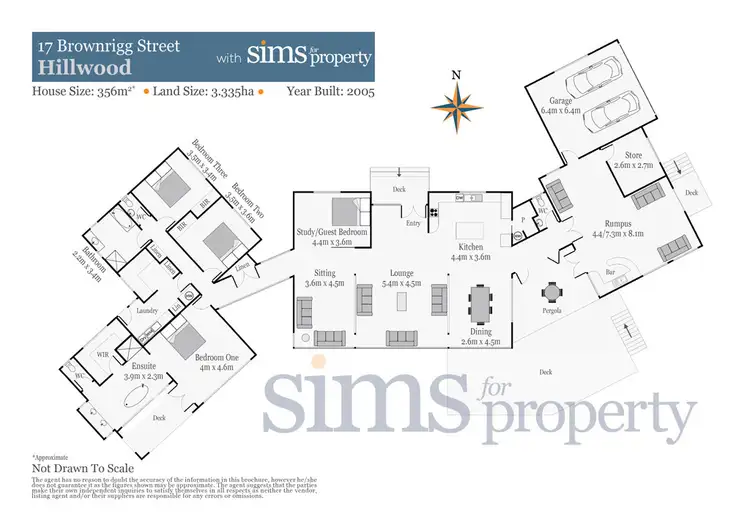 Floorplan of Homely house listing, 17 Brownrigg Street, Hillwood TAS 7252