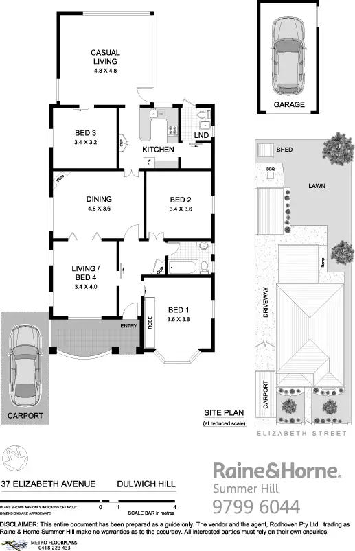 Floorplan of Homely house listing, 37 Elizabeth Avenue, Dulwich Hill NSW 2203
