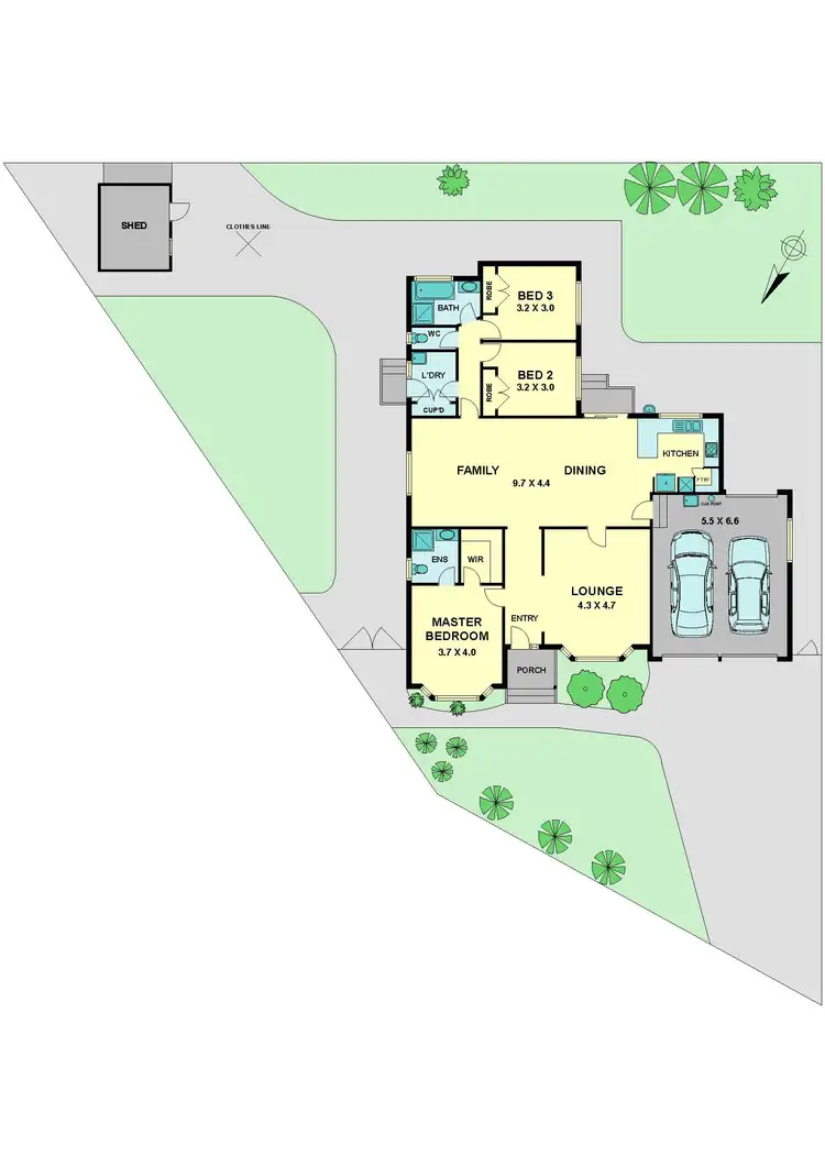 Floorplan of Homely house listing, 27 Chappell Place, Keilor East VIC 3033