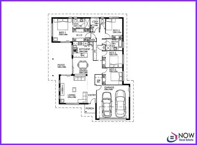 Floorplan of Homely house listing, 25 Peacherine Circuit, Bellmere QLD 4510