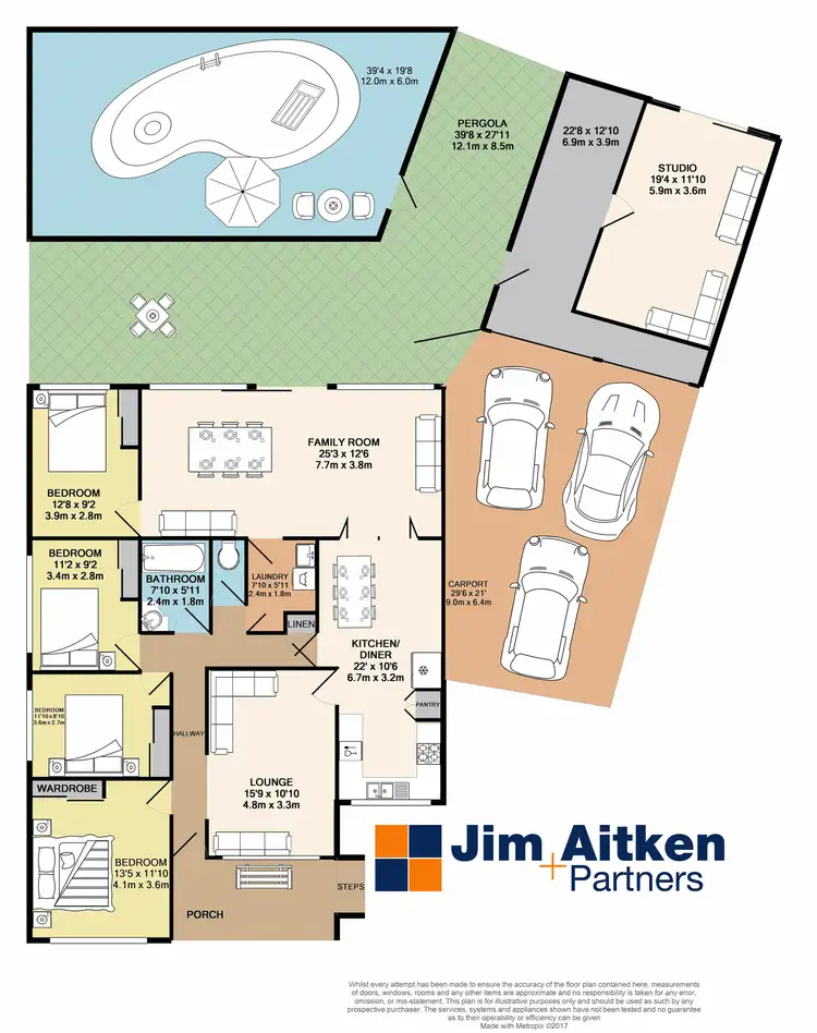 Floorplan of Homely house listing, Address available on request