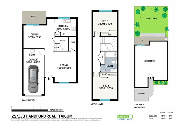 Floorplan of Homely townhouse listing, 29/ 328 Handford Road, Taigum QLD 4018