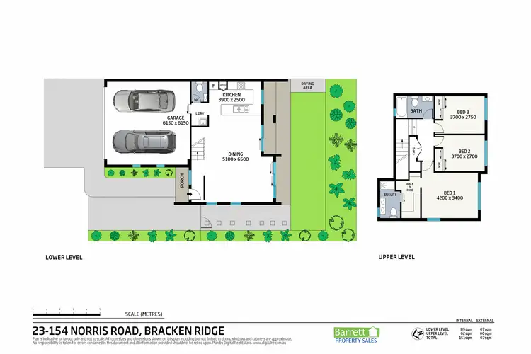 Floorplan of Homely townhouse listing, 23/ 154 Norris Road, Bracken Ridge QLD 4017