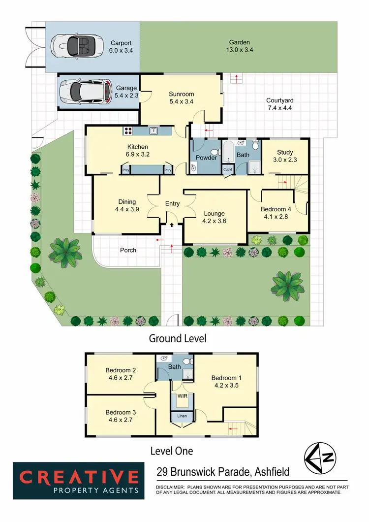Floorplan of Homely house listing, 29 Brunswick Parade, Ashfield NSW 2131