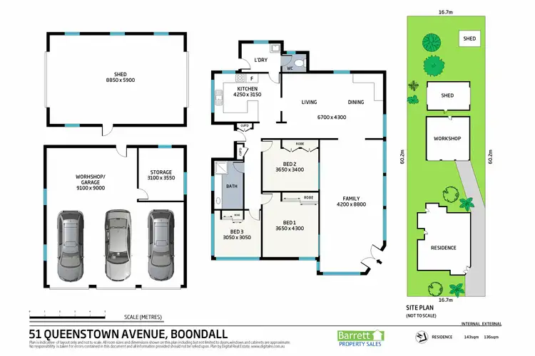Floorplan of Homely house listing, 51 Queenstown Avenue, Boondall QLD 4034