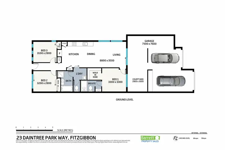 Floorplan of Homely house listing, 23 Daintree Park Way, Fitzgibbon QLD 4018