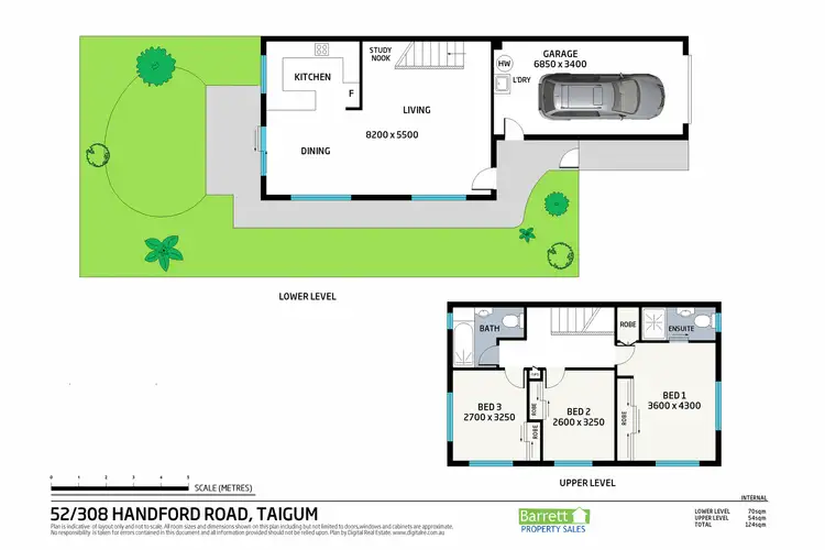 Floorplan of Homely townhouse listing, 52/ 308 Handford Road, Taigum QLD 4018