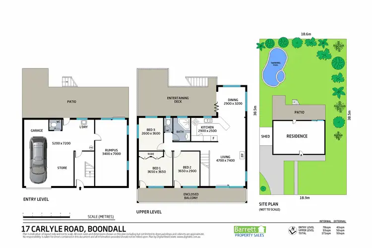 Floorplan of Homely house listing, 17 Carlyle Road, Boondall QLD 4034