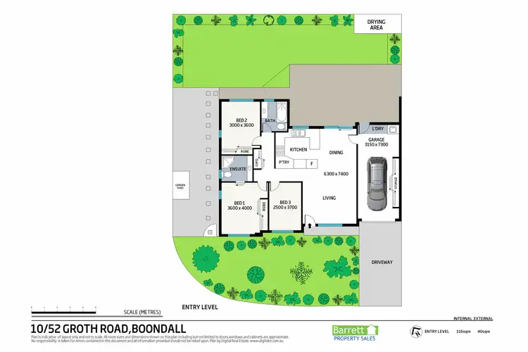 Floorplan of Homely townhouse listing, 10A/52 Groth Road, Boondall QLD 4034