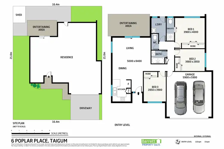 Floorplan of Homely house listing, 6 Poplar Place, Taigum QLD 4018