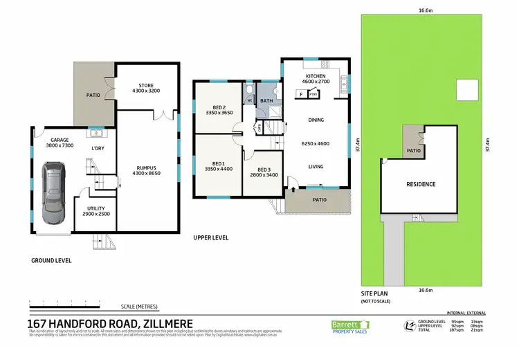 Floorplan of Homely house listing, 167 Handford Road, Zillmere QLD 4034